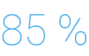 <b>85 %</b><br> Grazie al lavoro professionale del nostro embriologo esperto siamo in grado di raggiungere il tasso di successo della fecondazione degli ovociti pari all’85 %. 