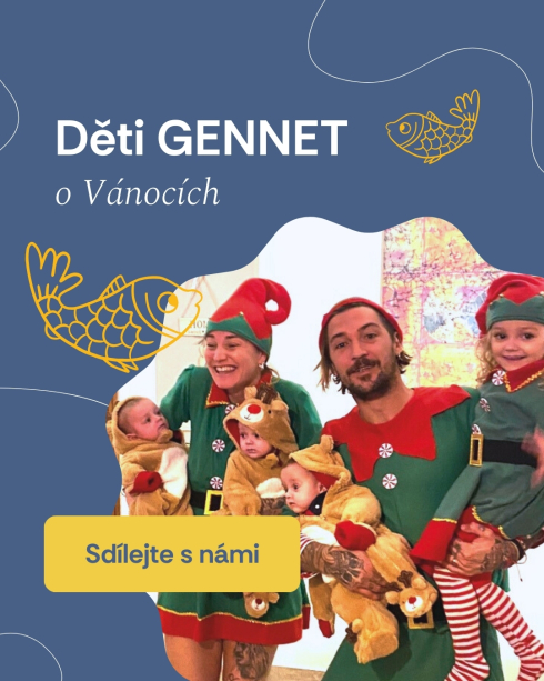 Děti GENNET o Vánocích