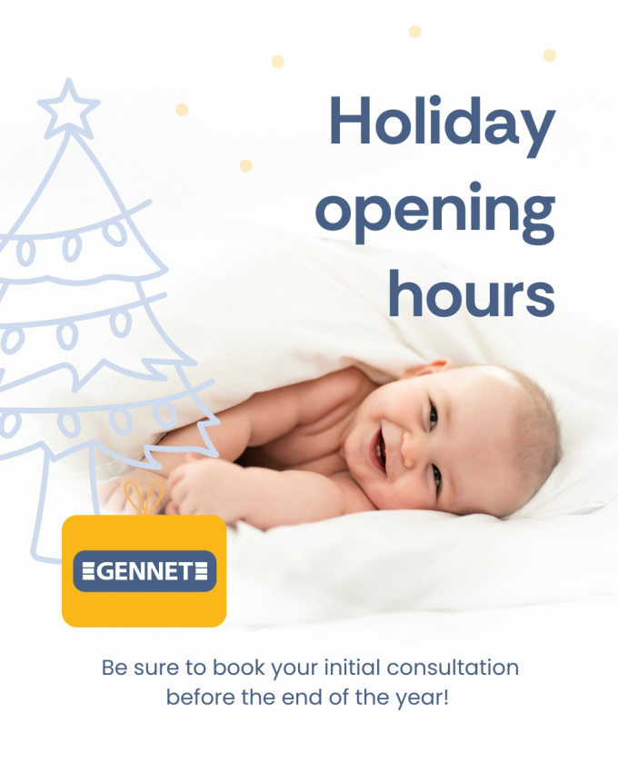 Holiday opening hours