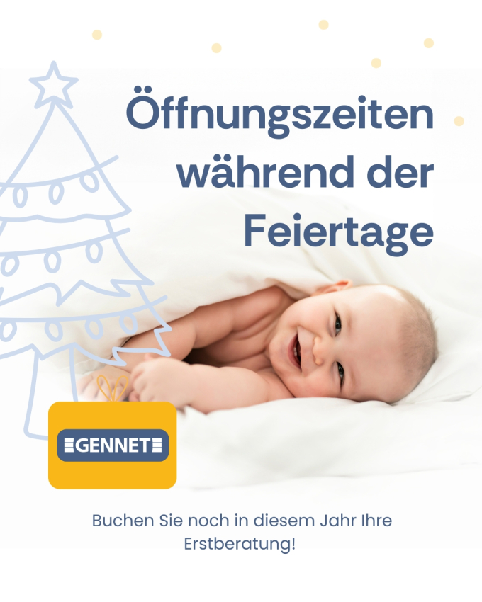 Öffnungszeiten während der Feiertage