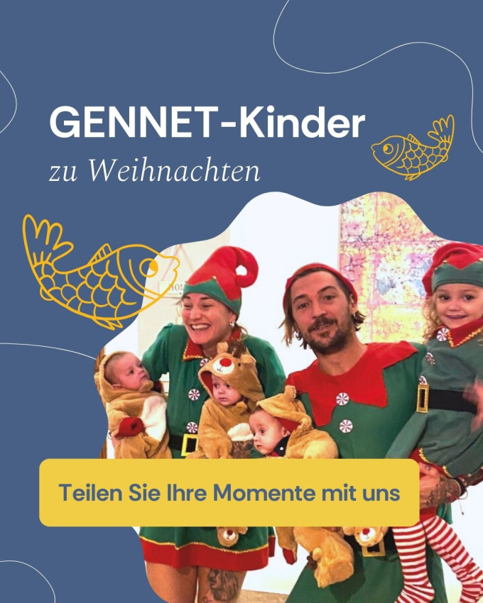 GENNET-Kinder zu Weihnachten